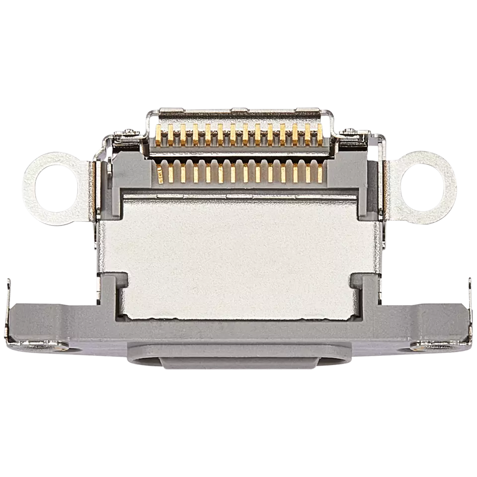 Charging Port Connector for iPhone 15 Pro / 15 Pro Max-White Charging Port Connector for iPhone 15 Pro / 15 Pro Max-White